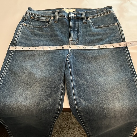 Madewell Mid Rise Stovepipe NWT Size 28T - Picture 5 of 16
